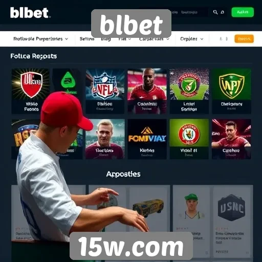 Análise de recursos disponíveis no site blbet